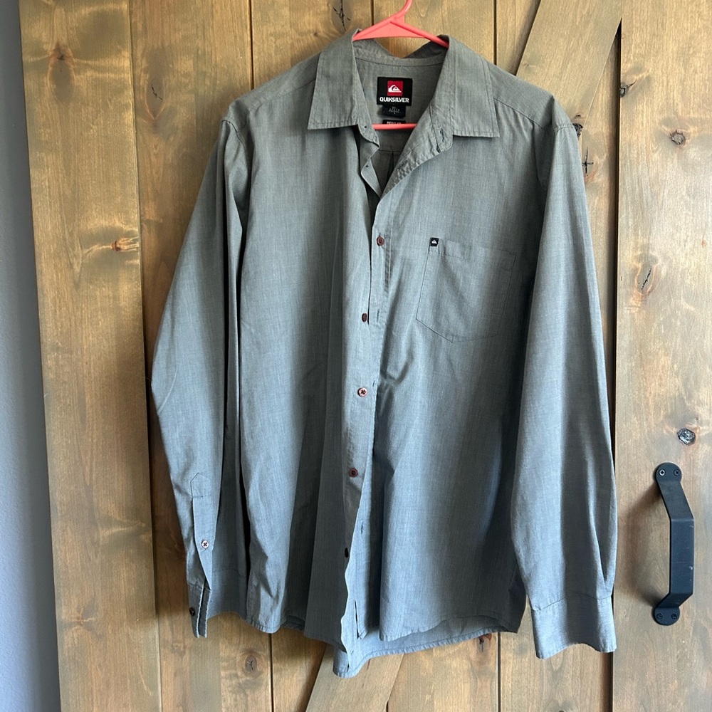 Quiksilver Charcoal Casual Shirt